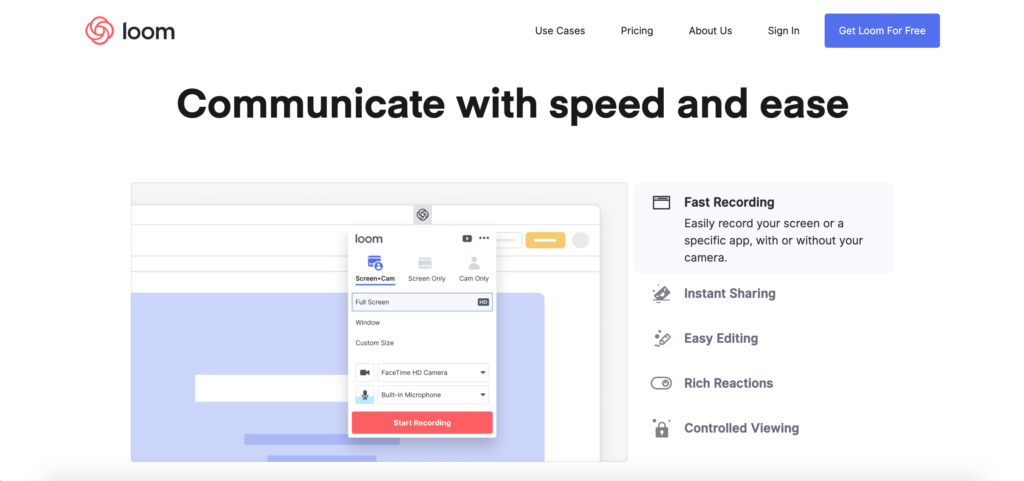 Genera comunicaciones más eficaces con Loom