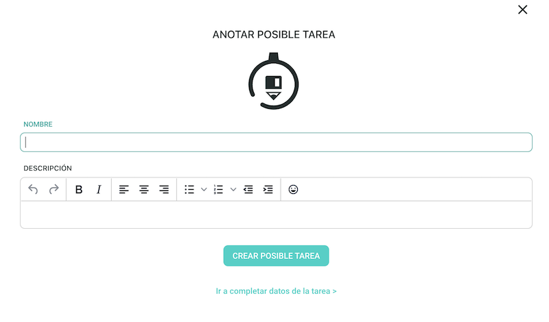 Anotar posibles tareas en dailyjob