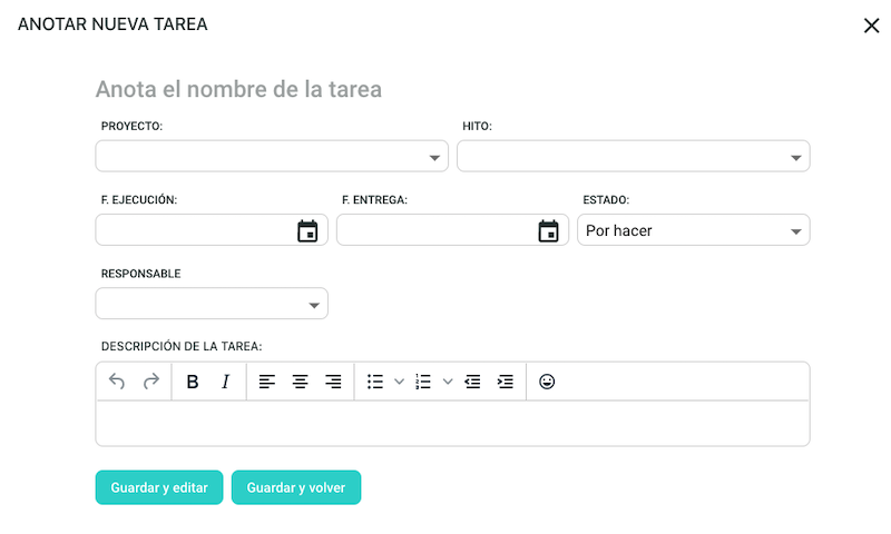 Anotar tareas en dailyjob