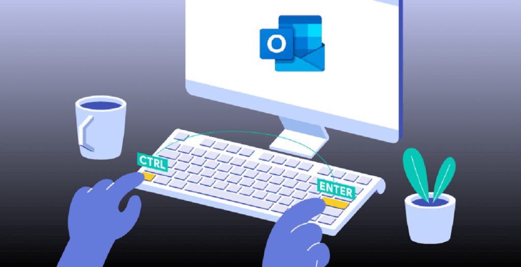 Atajos de teclado para Microsoft Outlook